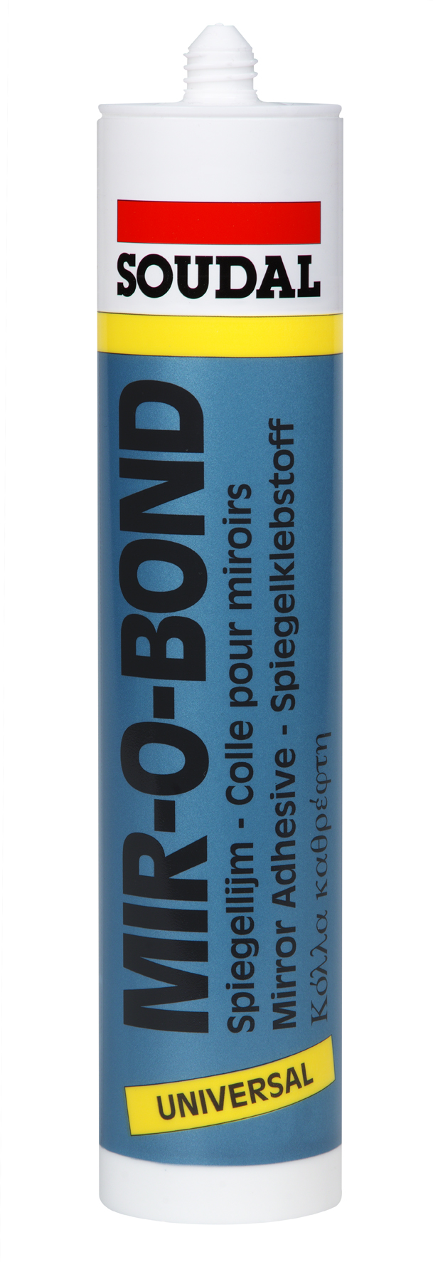 Colle silicone Soudal 'Mir-O-Bond' 310ml